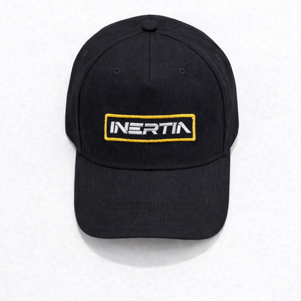 INERTIA Black Logo Hat