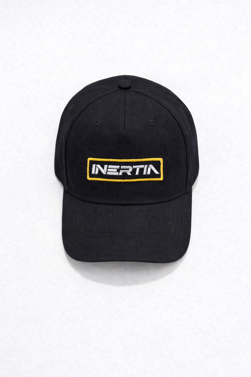 INERTIA Black Logo Hat