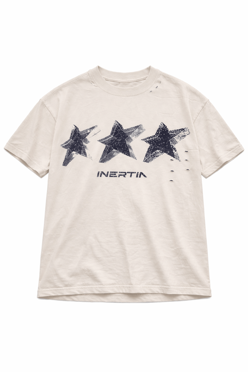 Digital Star Vintage Tee – Off White