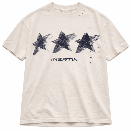 Digital Star Vintage Tee – Off White