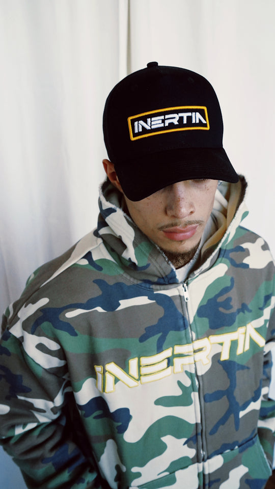 INERTIA Black Logo Hat