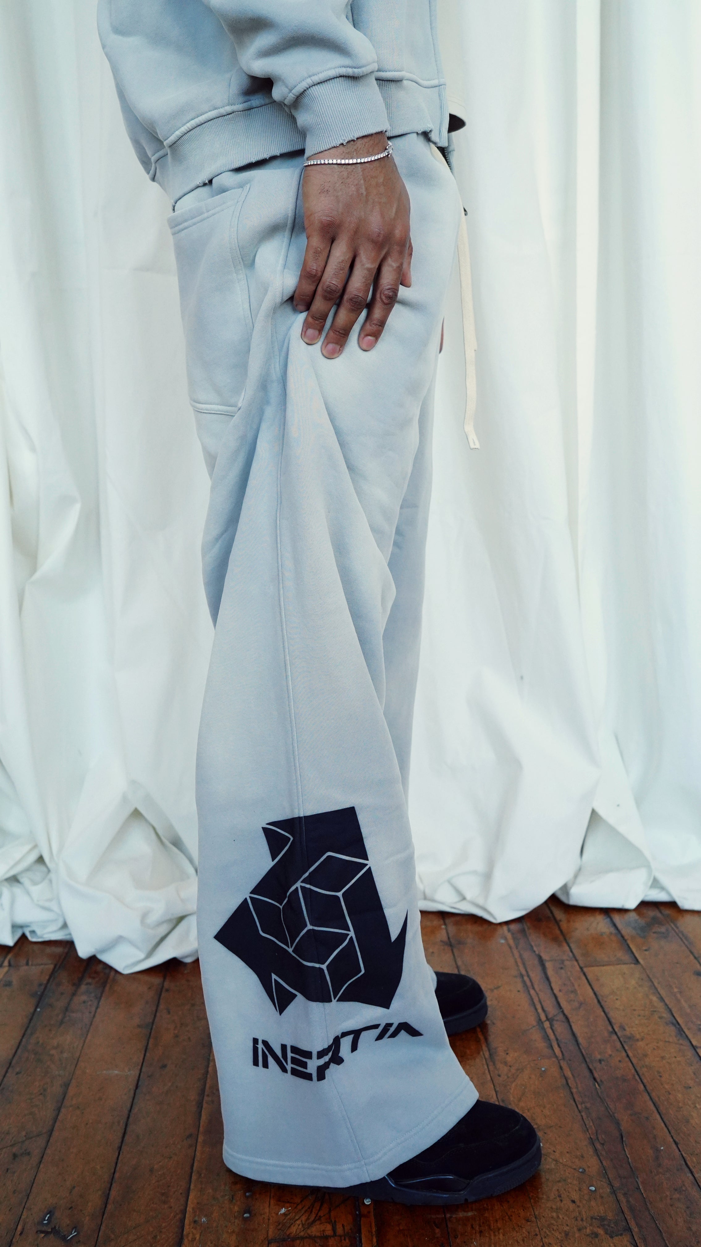 INERTIA Sweatpants — Gray