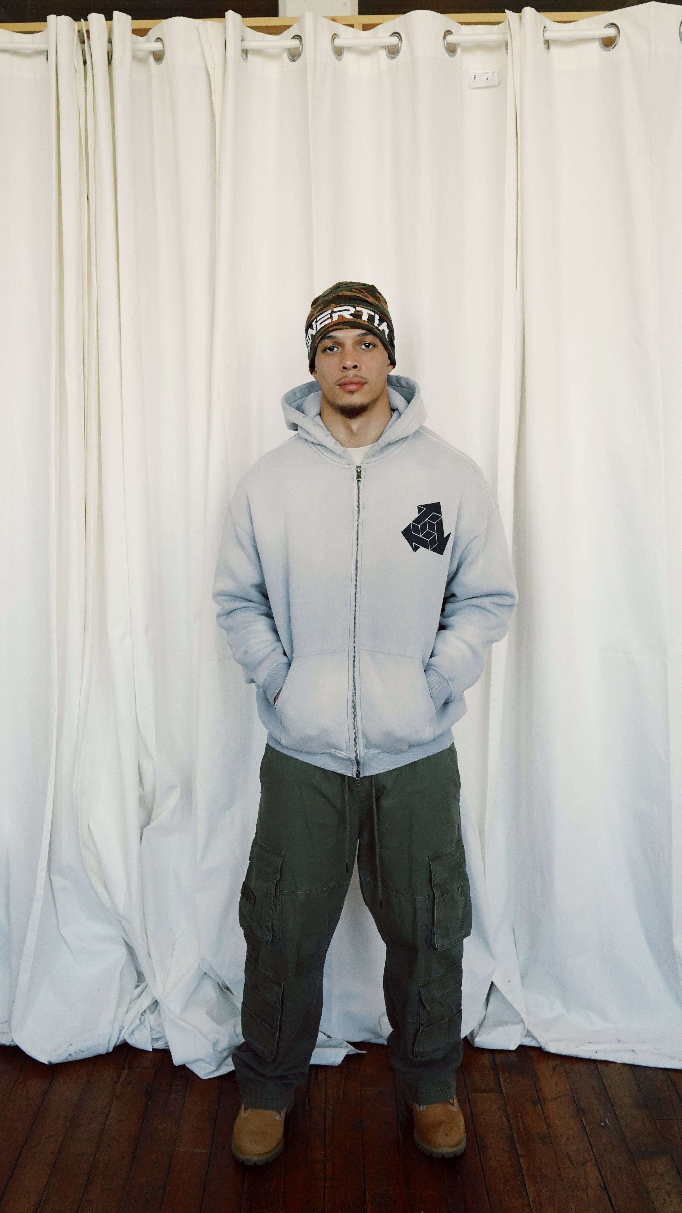 Inertia Hoodie — Gray