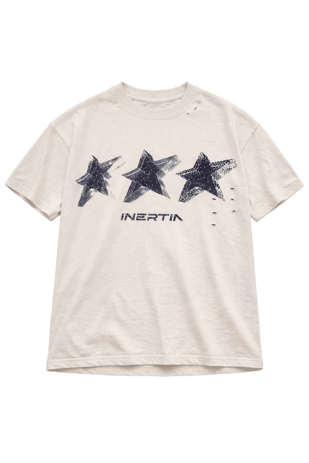 Digital Star Vintage Tee – Off White