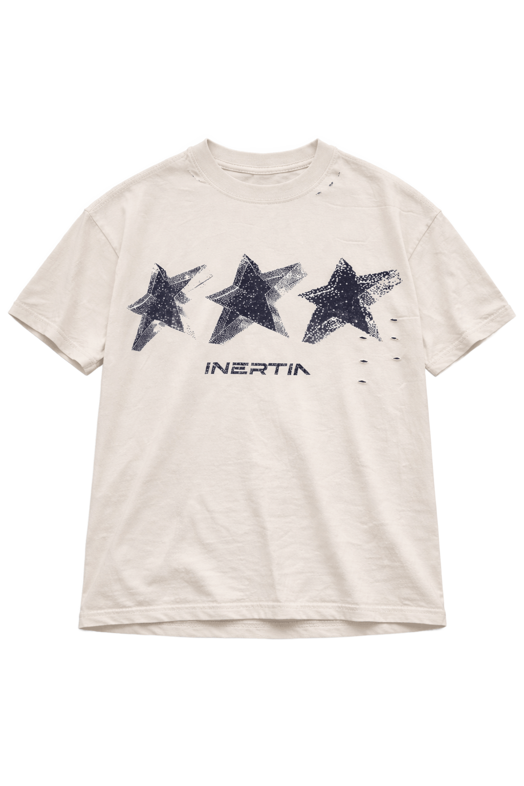 Digital Star Vintage Tee – Off White
