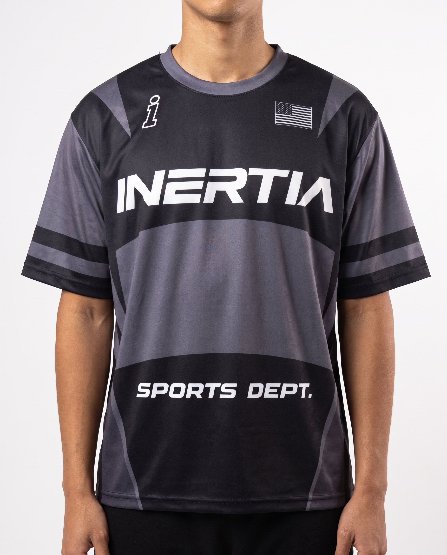 INERTIA x SPORTS DEPT. Jersey Tee