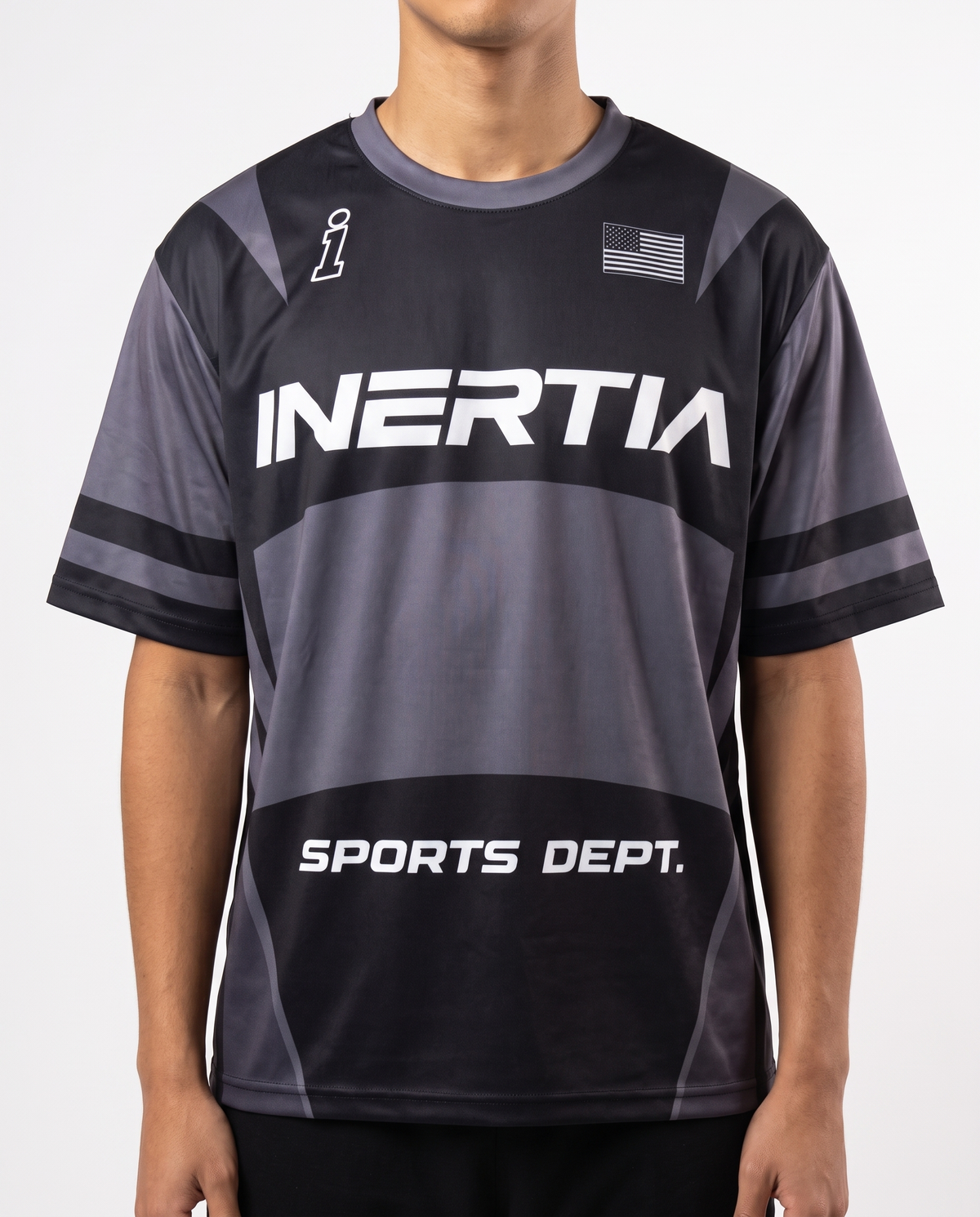 INERTIA x SPORTS DEPT. Jersey Tee